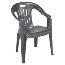 Sessel Piona Antrazit Mit Armlehnen 56 X 55 X 78 Cm