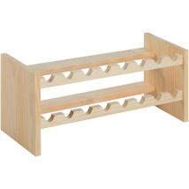 Weinregal aus massiver Kiefer für 16 Flaschen, Modell KATEA ATIGARRAGA KATE16,99