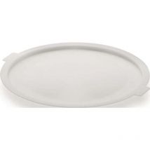 Stapeldeckel ø 420 mm weiß Polyethylen für Tonne 40/50 l