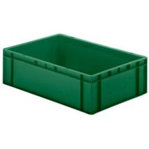 Transportstapelbehälter L600xB400xH175mm grün pp Seitenwände geschl. La-ka-pe