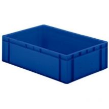 La-ka-pe - Transportstapelbehälter L600xb400xh175mm Blau Pp Seitenwände Geschl.