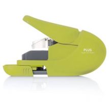 Plus By Pentel Staple Free Stapler 5 Sheet Capacity Green