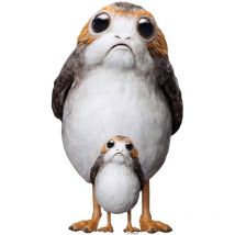 Star Cutouts - Star Wars porg The Last Jedi Lifesize Cartone Tagliato, Multicolore, 72 x 41 x 72 cm