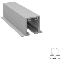 Saheco - Guide star xl ft Alu. Anode. Argent Mat 2Mts