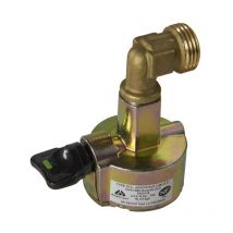 Rubinetto adattatore per bombole di gas per valvola di collegamento di diametro 27 mm