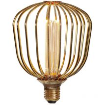Star Trading - LED-Leuchtmittel ,Decoled Metal', E27, 4,3W, 180lm, 3-Step-Dimmer, gold, warmweiß
