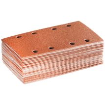 Starcke Schleifpapier-set 50-teilig Lochung 8fach, Körnung: 100, (l X B: 185 X 93 Mm) 50 Stk