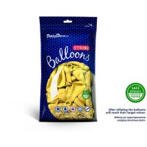Starke Ballons 27cm, Pastell Zitronenschale (1 Packung / 100 Stück)