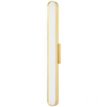 Starkey Soporte Baño Mediano Led Latón, Vidrio, 2500K