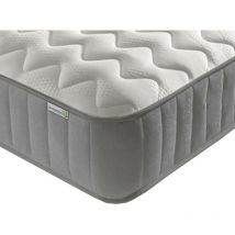 Starlight Beds - Sprung Foam Free 9 Inch Deep Spring Memory Fibre Mattress, 4ft Small Double (120cm x 190cm)