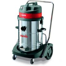 Starmix Spezial-Reinigungs-Sauger (Nass/Trocken) mit 78l Stahl-Behälter und 3 Motoren