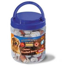 StarSnack Barbecue Chicken Knotted Bone Dose 400 g Knochen - Nobby