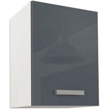Start Meuble haut de cuisine l 40 cm - Gris Brillant