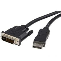Startech - com DP2DVIMM10 - Adaptateur passif DisplayPort vers dvi-d (Mâle/Mâle) - 3 mètres