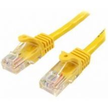 Startech - Com Kabel De Netzwerk De 10m Gelb Cat5e Ethernet Rj45 Ohne Klemmen