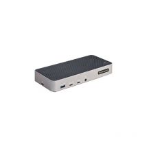 Startech - Station d'accueil Triple Moniteur usb-c - Dock Triple hdmi/dp 4k usb c - Hub usb 5X - GbE - 100W pd - Docking Station Universelle