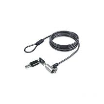 StarTech.com Câble Antivol PC de 2m - Câble de Verrouillage Compatible Nano-Slot pour Ordinateur Portable, pour EliteBook/LenovoX1/2-1 - Câble de