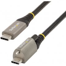 Startech - com Câble usb c 10Gbps 1m à Verouillage par Vis Supérieure - Câble usb 3.2 Gen 2 Type-C - 100W/5A Power Delivery, dp Alt Mode, Cordon