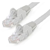 StarTech.com Câble Ethernet CAT6 10m - LSZH (Low Smoke Zero Halogen) - Cordon RJ45 UTP Anti-accrochage 10 GbE LAN - Câble Réseau Internet 650MHz 100W