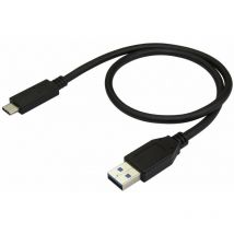 Startech - Câble usb-a vers usb-c de 50 cm - usb 3.1 (10 Gb/s) - m/m (USB31AC50CM)