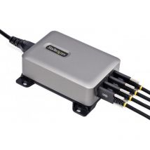 Startech - com Chargeur usb-c Multi-Appareils à 4 Ports, 240 w au Total, Port Unique 140 w epr, pd 3.1, Verrouillage à Vis (424DEU-USB-C-CHARGER)