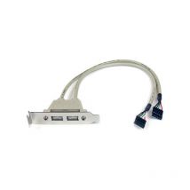 Equerre usb 2 ports adaptateur