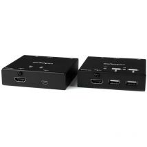 Startech - Kit d'extendeur hdmi sur Ethernet Cat6 avec hub usb 2.0 4 ports (50 m)
