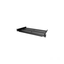 Startech - com Ventilated Shelf Tray de 1U for Rack Cabinet de Servers de 19 Inch --- de 10 Inch (254mm) de Profondeur - Acier de Heavy Duty