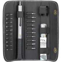 Startech - com Set Tournevis de Précision Électrique - 20 Embouts - Mini Tournevis Magnétique sans Fil - Réparation Électronique, Portable,