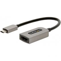 Startech - com Adaptateur usb c vers hdmi - Vidéo 4K 60Hz, HDR10 - Dongle usb vers hdmi 2.0b - usb Type-C dp Alt Mode vers Écrans/Affichage/TV