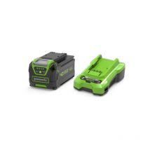 Greenworks - Starter Kit 40V Batería 4.0Ah + Cargador 2.0Ah - GSK40B4