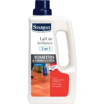 Glanzmilch für Fliesen 1 l – Reinigung – Terrakotta – Hochglanz – STARWAX