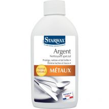 Starwax Metallreiniger – farblose Flüssigkeit – 250 ml – Pflege für Metalloberflächen