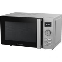 Statesman - 20 Litre 800W Digital Microwave with Stainless Steel Cavity Silver