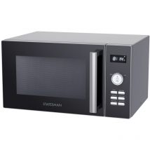 25 Litre 900W Digital Combination Microwave Silver - Statesman