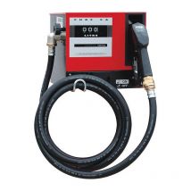 Pompe à gasoil 230V 70 l/min automatique/volucompteur - station carrossée