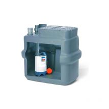 Station de relevage Pedrollo Eaux Sales sar 100-TOP 3-VORTEX Rèservoir 100 Litres Silencieuse et sans odeurs 0,75Hp Monophasé égouts