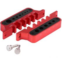 Ugreat - Station de soudage multifonctionnelle en alliage d'aluminium, prise XT60/XT90/T/fiche banane, isolation thermique (rouge)