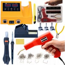 Station de soudage Rosfix 2en1 (Air chaud et 900M) Rosfix Orange Husky OH660 Electric S+ série Rosfix Agrafeuse plastique dans une valise + 200