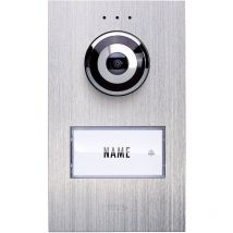 M-e Modern-electronics - Station extérieure d'Interphone vidéo filaire 1 foyer vdv 610 compact acier inoxydable