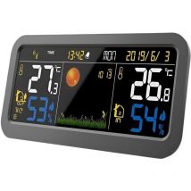 Station météo électronique couleur avec capteur extérieur