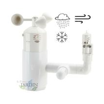 Station météo pour le contrôle de l'irrigation: vent, pluie et gel, mws-fr Hunter