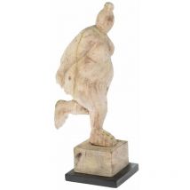 Statue de bois naturel 41 cm