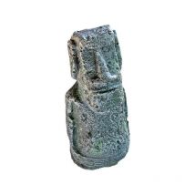 Statue de l'île de Pàques 13 cm décoration pour aquarium