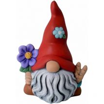 Feiyue - Statue de nain de jardin - Figurine de nain en résine - Statue miniature en résine - Nain de jardin - Décorations d'extérieur - Décorations
