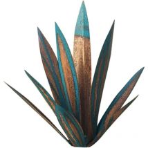 Statue de plante d'agave de tequila en fer à faire soi-même, sculpture, ornement pour jardin extérieur, maison, patio, arrière-cour, décoration