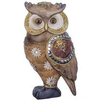 Signes Grimalt Figures de figure owl Bug brun buhos 10x11x21cm 25374