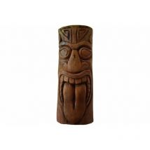 Jardinex - Statue Tiki Haka 100 cm - Brun 100 cm