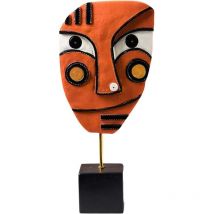 Statues en résine d'ornement d'art de visage abstrait Sculptures d'art moderne Résine Artisanat créatif Décoration pour bar de salon