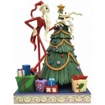 Enesco - Statuette de Collection Santa Jack Skellington - The Nightmare